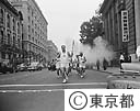 第３回アジア競技大会聖火リレー有楽町ビル街