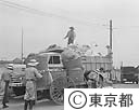 大八車によるごみ収集