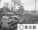 玉川通り工事　世田谷区若林付近