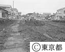 建設進む玉川通り　世田谷区若林付近