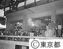 オリンピック聖火リレー第３コース都庁につく（埼玉県から）