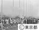 オリンピック聖火リレー第３コース引継ぎ式戸田橋