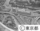 首都高速道路 一ッ橋インターチェンジ（空撮）