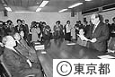 鈴木知事に40人学級陳情　庁議室にて