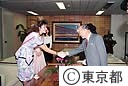 アメリカさくらの女王が鈴木知事を表敬訪問