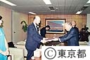 ニューヨーク、ポートオーソリティ協会総裁  鈴木知事表敬訪問