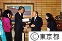 友好都市、ソウル特別市の高市長が都庁表敬訪問