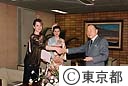 ハンブルクさくらの女王と鈴木知事面会