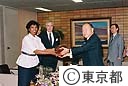 米国アーカンソー州リトル・ロック市長鈴木知事面会