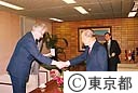 ドイツ民主共和国大使鈴木知事面会
