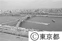 桜橋と隅田河岸の桜