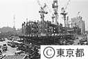 建設中の新都庁舎