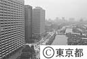 内堀通り（消防庁屋上より）