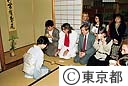 外国人の茶道教室