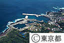 （空撮）八丈神湊港