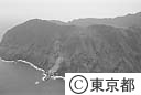 （空撮）青ヶ島・大千代港