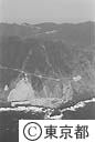 （空撮）青ヶ島・三宝港