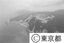 新島の抗火石の採掘場