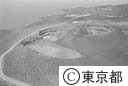 新澪池の跡、水蒸気爆発で現在のような形になった