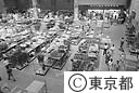 大田市場花き部の花の集積場