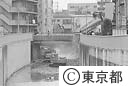 妙正寺川の河川改修