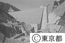 建築中の奈良俣ダム