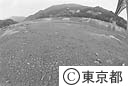 渇水で干上った草木ダム