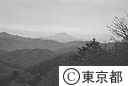 笠取山から見る富士山