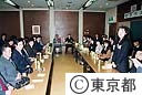洋上セミナーＯＢ会との懇談（北京市勤労青年友好交流視察団）