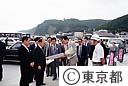 伊豆大島、鈴木知事視察