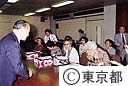 ソ連サハリンスカヤ州から一時帰国者と知事面会