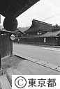 戸倉地区の町並み
