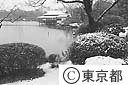 雪の清澄庭園