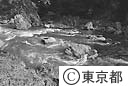 御岳渓谷のカヌー
