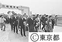 隅田川桜橋の開通式