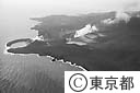 三宅島噴火災害、新鼻（空撮）