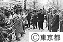 美濃部知事退任