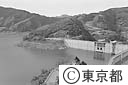 水不足が心配される下久保ダム