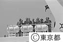天皇陛下人工渚をご視察
