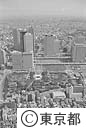 西新宿高層ビル群（空撮）