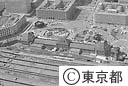東京駅（空撮）