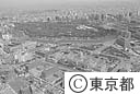 国会議事堂と皇居（空撮）
