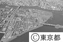佃島（空撮）