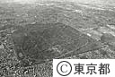 多磨霊園（空撮）