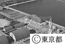 夢の島熱帯植物館（空撮）