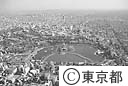 上野不忍池（空撮）