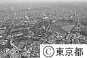 上野公園周辺（空撮）