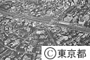 田園調布駅（空撮）