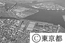 森ヶ崎処理場（空撮）