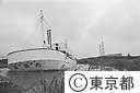 夢の島の片すみで野ざらしになっていた第５福龍丸